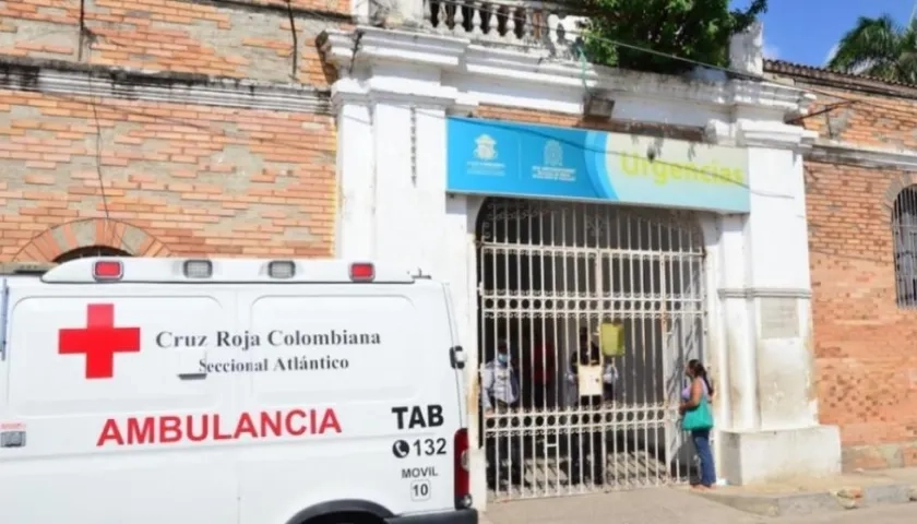  Radames Johan Severino Velásquez permanece internado en el Hospital General de Barranquilla.