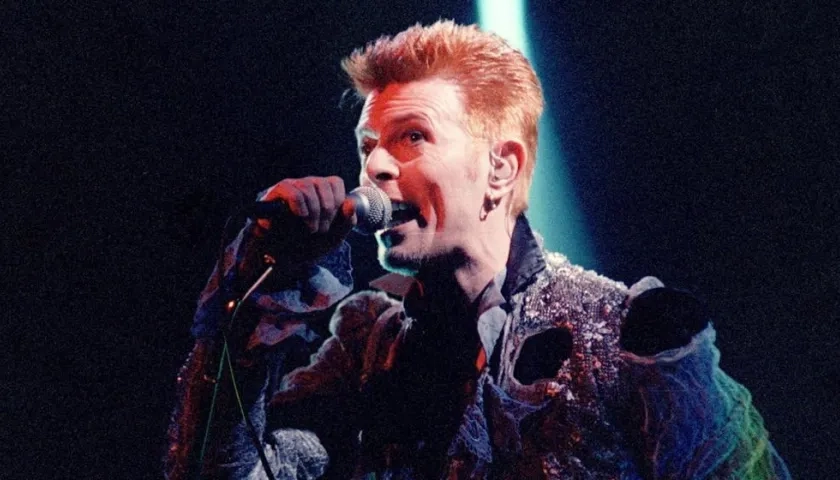 El cantante británico David Bowie. 