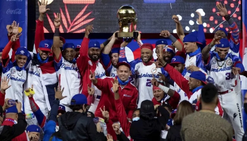 República Dominicana celebra el título de la Serie del Caribe. 