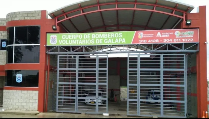 Sede del Cuerpo de Bomberos Voluntarios de Galapa.