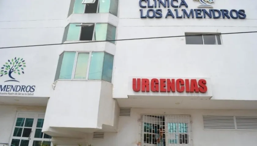 Una de las víctimas falleció en la Clínica Los Almendros. 