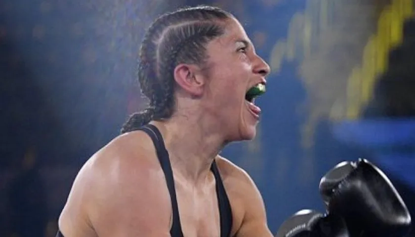 Viviana Ruiz, boxeadora colombo-australiana. 