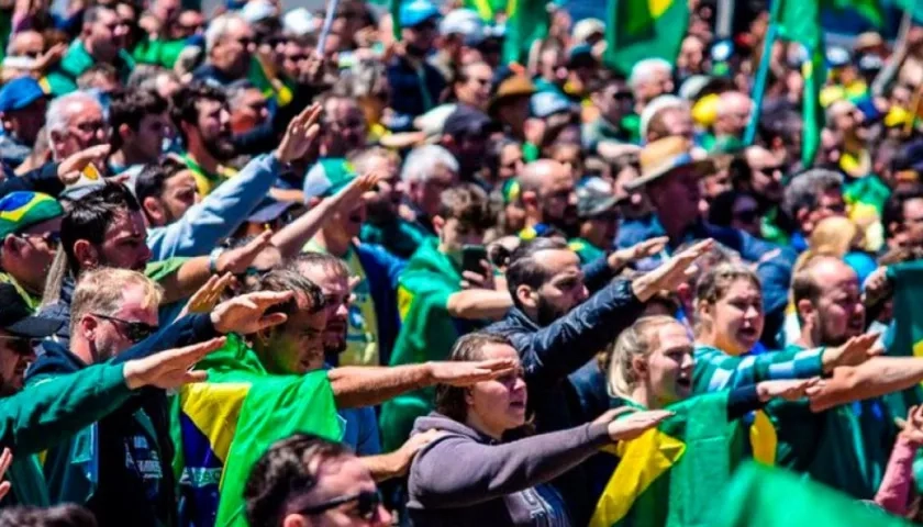 Manifestaciones en Brasil. 