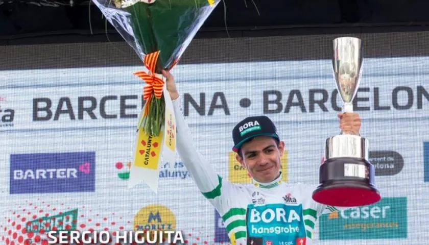 El colombiano Sergio Higuita gana la Volta Ciclista a Catalunya.