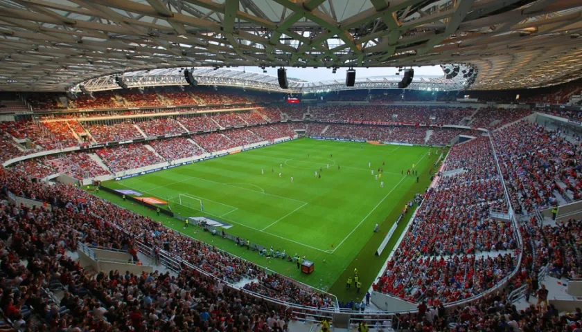 El estadio Allianz Riviera, casa del club francés Niza.