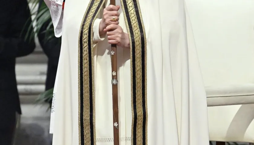 El papa Francisco en la misa Crismal de este Jueves Santo