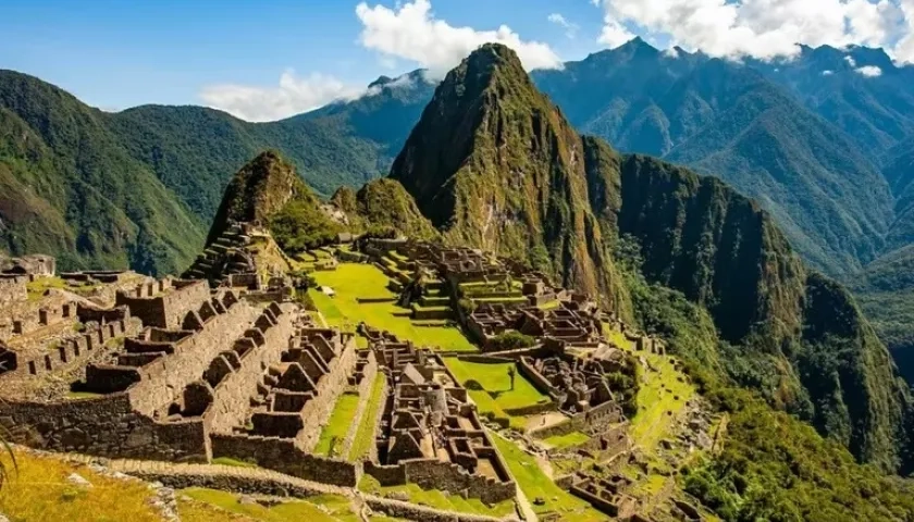 Machu Picchu, en Perú. 