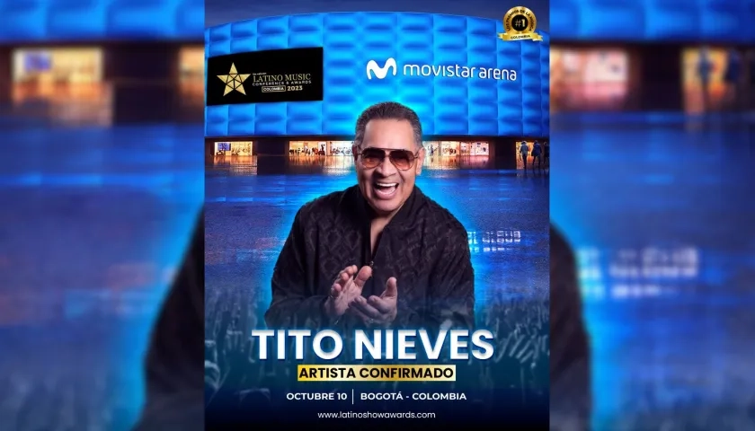 Tito Nieves, el ‘Pavarotti de la salsa’.