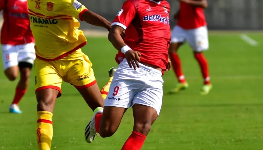 Ricardo Caraballo, de pena máxima, abrió el marcador para el Barranquilla FC. 