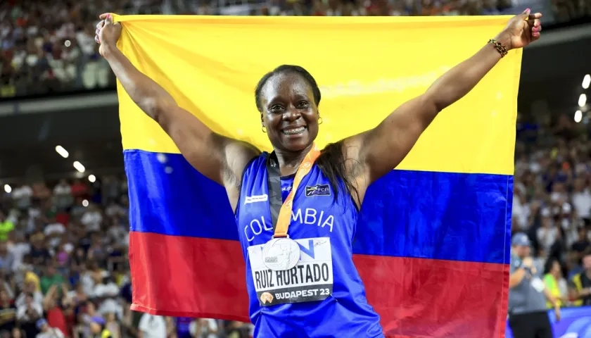 Flor Denis Hurtado se clasificó a los Juegos Olímpicos de París 2024.