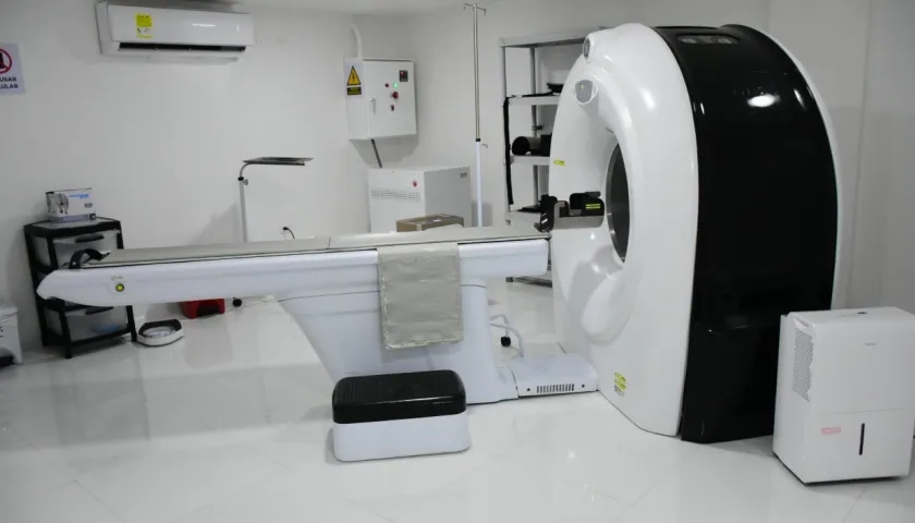 Por primera vez en su historia, Sabanalarga y su hospital tienen un moderno tomógrafo.