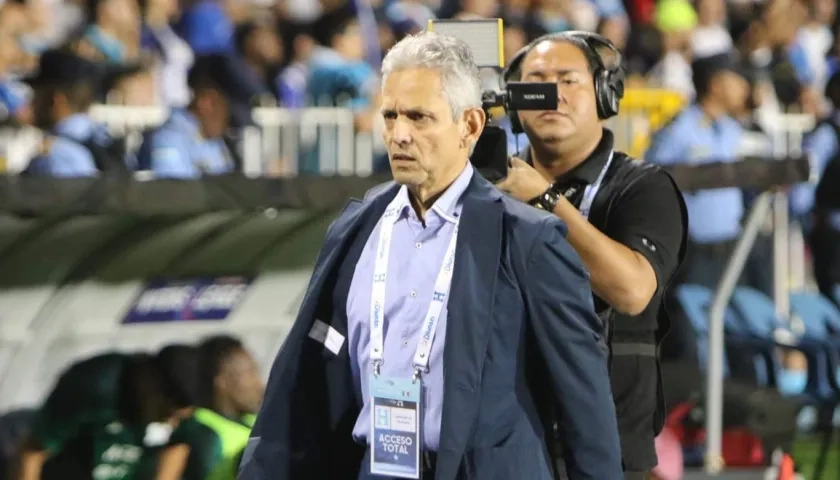 El técnico de Honduras, Reinaldo Rueda.
