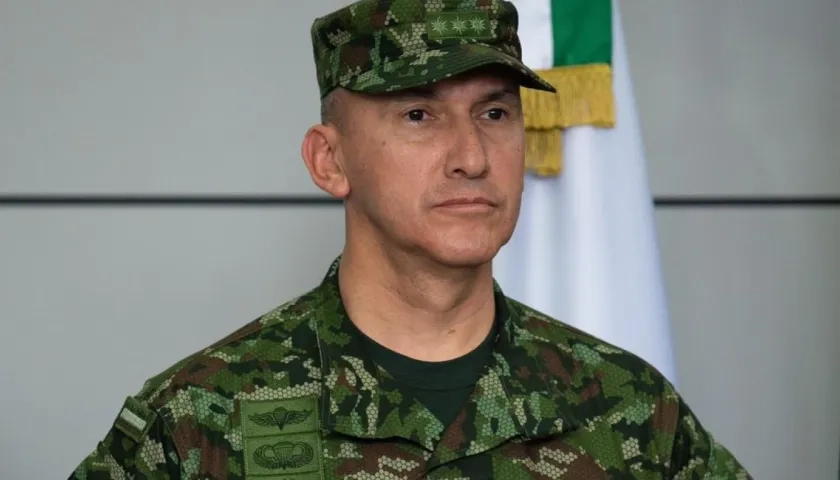 General Luis Mauricio, comandante del Ejército.