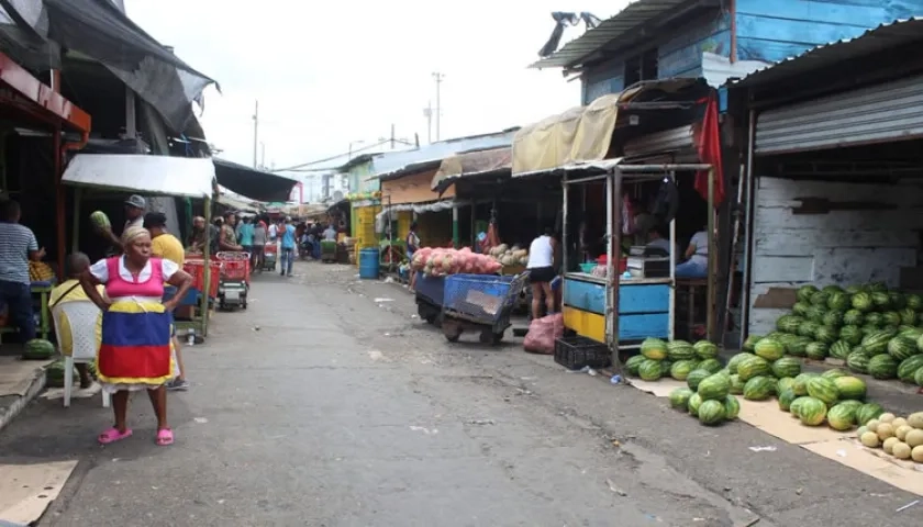 Imagen referencial del Mercado de Bazurto.