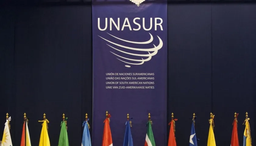 Logo de Unasur. 