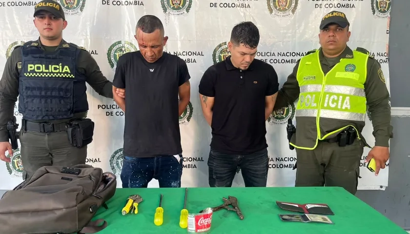 Miguel Suarez Bohorques y Yulimeth Vergara Solano, capturados. 