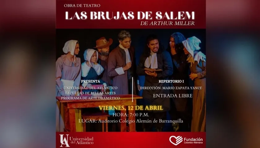 Obra de teatro ‘Las Brujas de Salem’.
