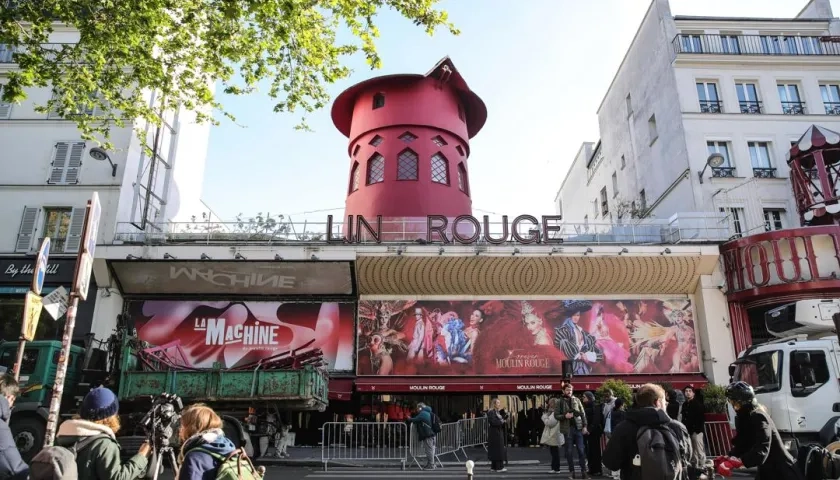 El cabaret parisino Moulin Rouge.