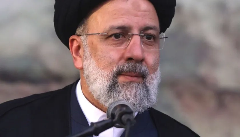 El Presidente de Irán, Ebrahim Raisí.