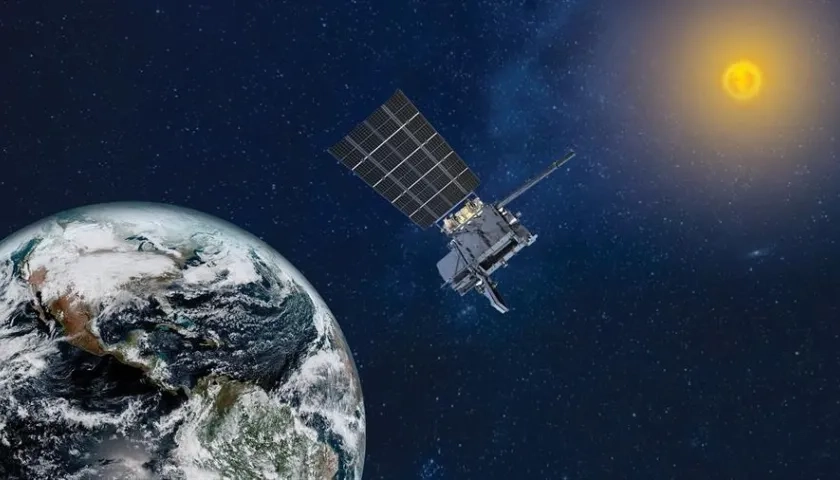 Ilustración del satélite denominado GOES-U.