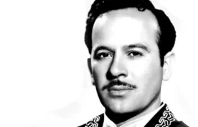 El cantante y actor mexicano Pedro Infante.