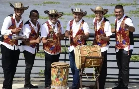 La agrupación Cumbia Caribe.