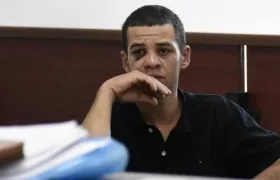 Kevin Samir López Mejía, presunto homicida, tras serle legalizada su captura.