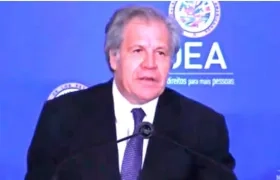 Luis Almagro, secretario general de la Organización de Estados Americanos (OEA).