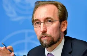 Zeid Ra'ad Al Hussein, alto comisionado de la ONU para los derechos humanos.