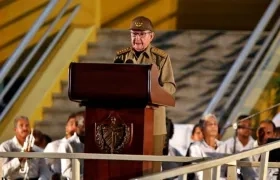 El expresidente y líder del gobernante Partido Comunista de Cuba (PCC, único), Raúl Castro.