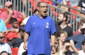 Maurizio Sarri, técnico del Chelsea. 