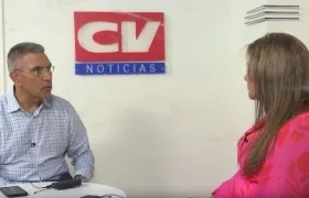 Jorge Cura en entrevista con Marcela Barrios Vicepresidenta Zona Franca
