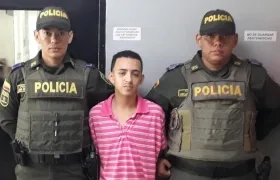 Orlando Fabio Lugo Argumedo, capturado con droga.