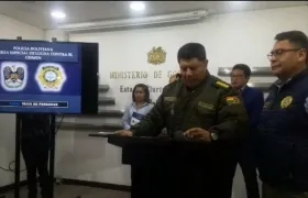 Autoridades explicaron en una comparecencia ante los medios en La Paz que los detenidos están acusados de prácticas como el denominado préstamo gota a gota. 