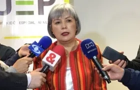Patricia Linares, presidenta de la JEP.