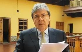 Canciller Carlos Holmes Trujillo.