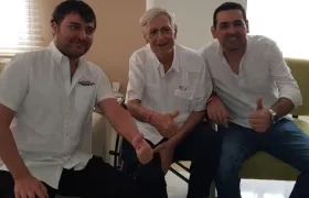 Jaime Pumarejo, Luis Zapata Donado y Luis Zapata Garrido.