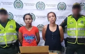 Las capturadas Milay Del Rosario De la Rans Sandoval, de 37 años, hermana de la víctima; y su sobrina María Fernanda De la Rans Sandoval, de 20.