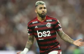 Gabriel Barbosa, estrella del Flamengo. 