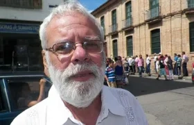 El líder social y defensor de los DDHH  Jorge Solano Vega
