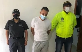 Jhon Espinosa Álvarez, alias "El Burro", capturado por el homicidio del líder social Jorge Solano Vega.