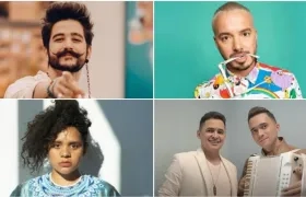 Camilo, J Balvin, Lido Pimienta, Jorge Celedón y Sergio Luis, nominados.