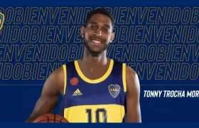 Tony Trocha, basquetbolista colombiano. 