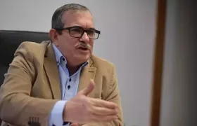 Rodrigo Londoño, jefe del partido FARC.
