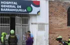 Uno de los heridos fue remitido al Hospital General de Barranquilla.