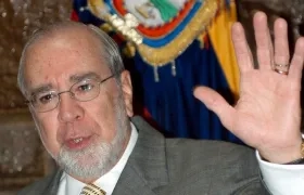 Gustavo Noboa, expresidente ecuatoriano.