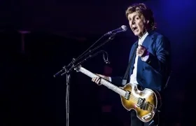 Paul McCartney, músico británico.