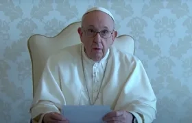 El Papa Francisco grabó un mensaje sobre su visita a Irak.