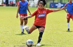 Liana Salazar, jugadora de Colombia. 