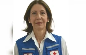 María Cristina Carvajal de Pérez, nueva presidenta de la Cruz Roja Atlántico.